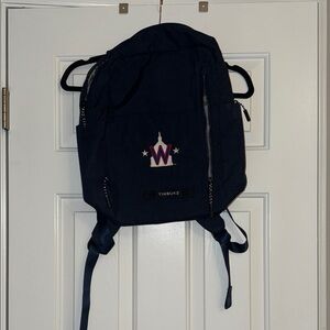 Timbuk2 Dark Blue Backpack with Embroidered Design